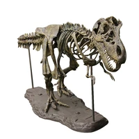 large 3d animal model toy simulation large dinosaur fossil tyrannosaurus assembled skull model toy splicing toy