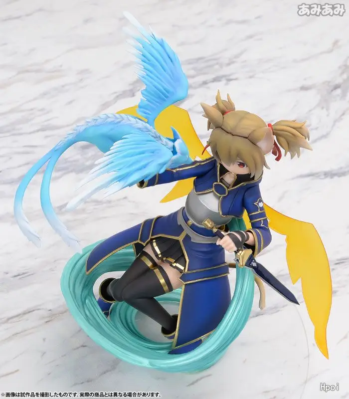 GZTZMY игра Sword Art Online Silica ALO Ver. ПВХ экшн фигура аниме модель игрушки коллекционная