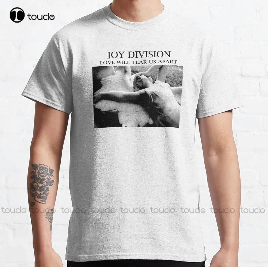 

Love Will Tear Joy Division Punk Classic T-Shirt Mens Tshirts Custom Aldult Teen Unisex Digital Printing Tee Shirt Xs-5Xl Gift