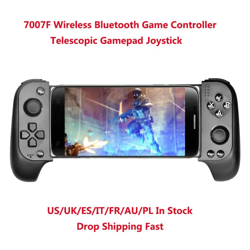 Улучшенный беспроводной Bluetooth игровой контроллер 7007F телескопический геймпад