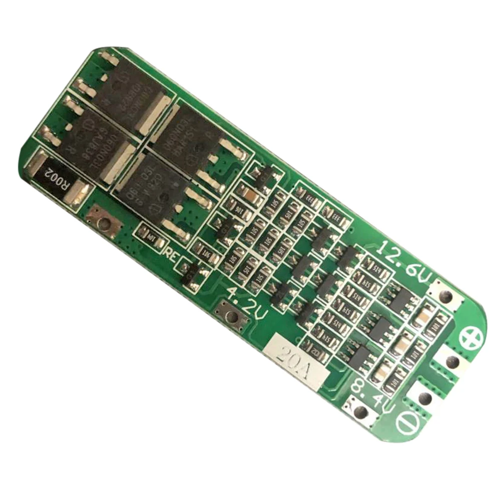 3S 12.6V 20A Li-ion Lithium Battery 18650 26650 Charger PCB BMS Protection Board Cell for 3.6V 3.7V Polymer |