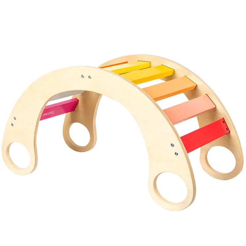 

Wooden Indoor Jungle Gym Kids Swing Slide Home Children Amusement Park Sport Exercise Toys for Boy Girm Baby Toddler Montessori