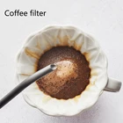 Кофейный фильтр V-образный бумажный конус для V60 капельницы кофе аналогичный кофе капельный инструмент бумажные фильтры набор кофейных принадлежностей