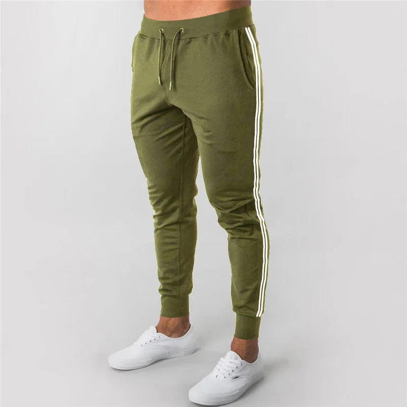 

Men SportS Pants Fitness Training Running Sweatpants Male Jogging Bottom Fashion Men's Trouser Drawstring Sportswear Plus Size