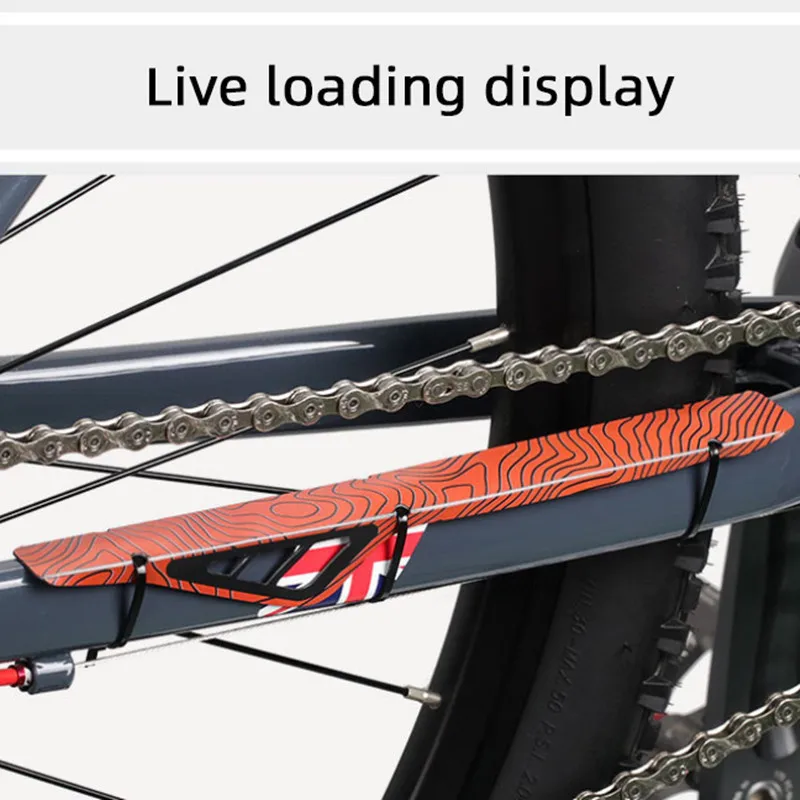 

Защитная крышка для велосипедной цепи, наклейка на цепочку горного велосипеда, пластиковая защитная пластина для цепи, аксессуары для горн...