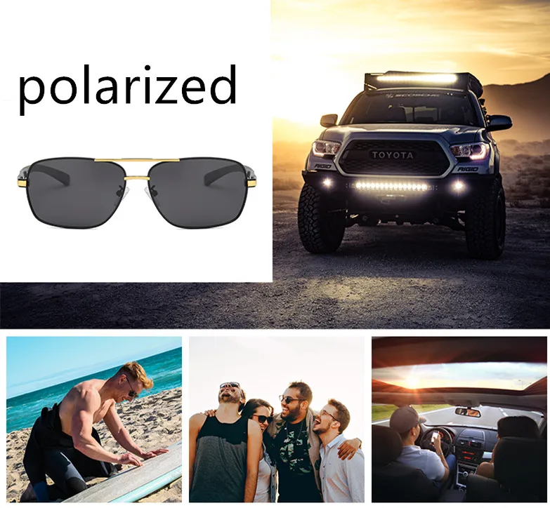2021 мужские солнцезащитные очки поляризованные Сниженный Ослепительный Блеск UV400