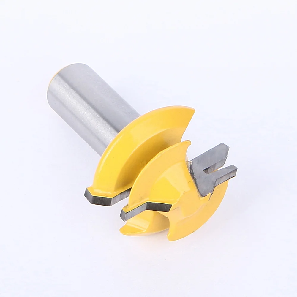 1/2 Inch Shank Router Bit 45 Degree Lock Miter Tenon Cutter Tool Wood Door Window Frames Milling Woodworking | Инструменты