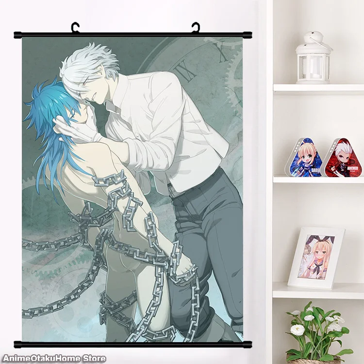 Хит продаж Аниме DRAMAtical Murder BL в стиле героя серагаки Аоба x Noiz Koujaku манга прокрутки