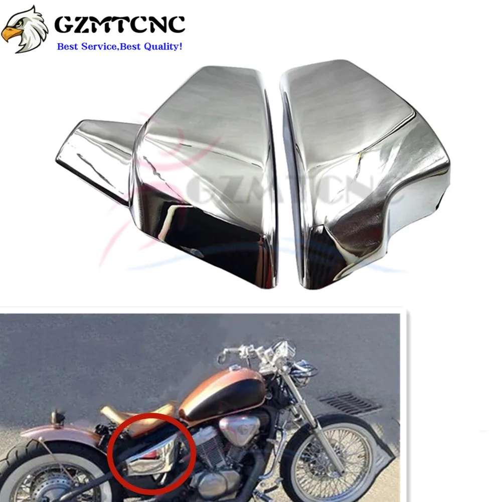Обтекатель бокового аккумулятора мотоцикла для Honda VLX 600 1999-2008 VT C CD Shadow Deluxe STEED400