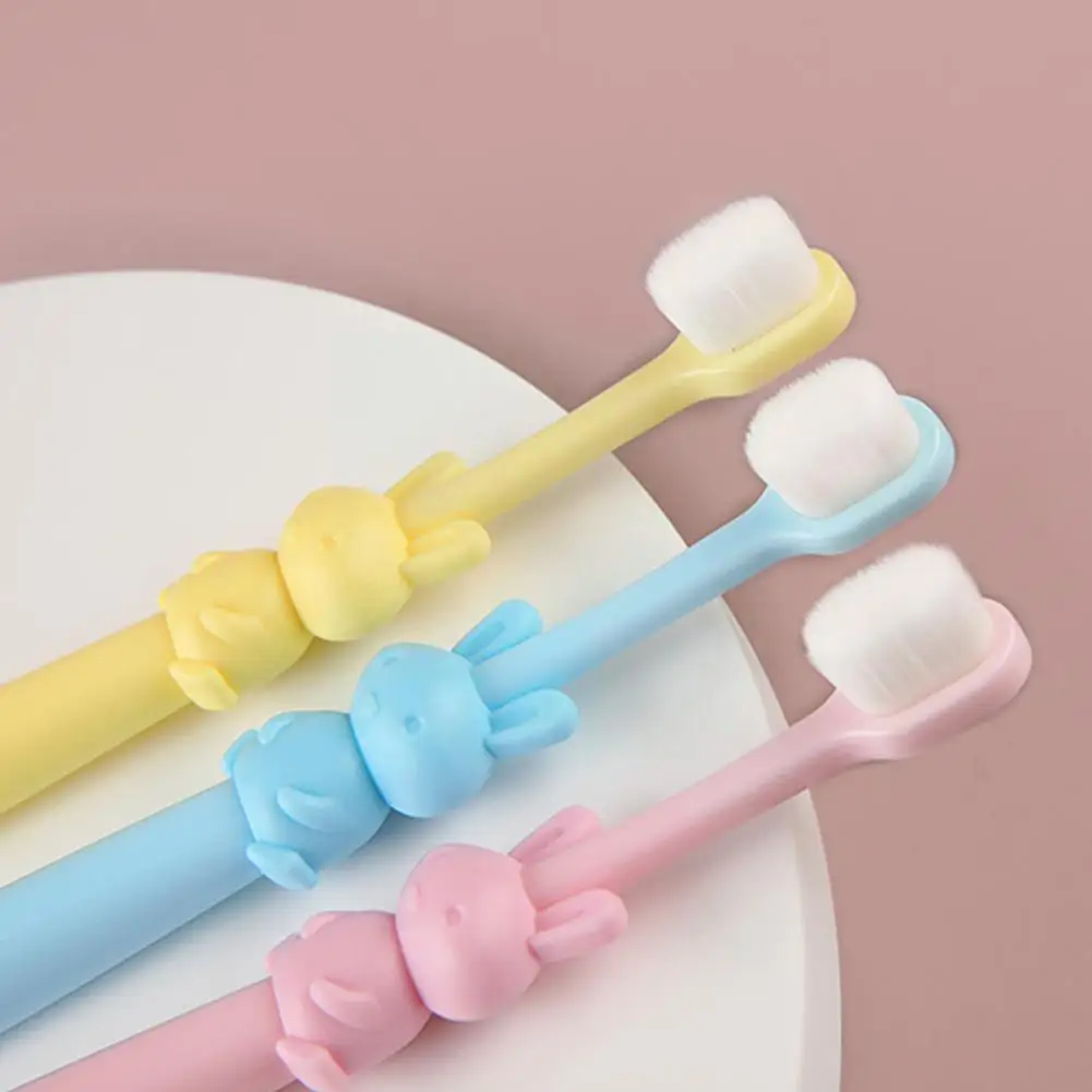 

Single Cartoon Soft Bristle Baby Toothbrush Children Care Toothbrush Clean Teeth Brushing Soft Cute Hair D5r4