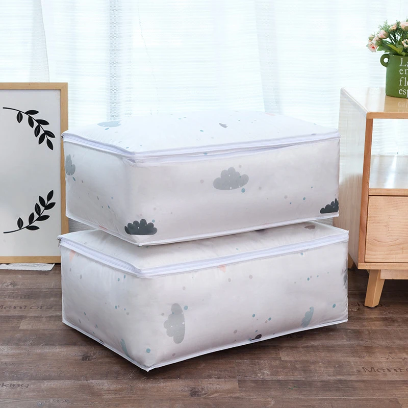 

Quilt Storage Bag Home Clothes Quilts Pillow Blanket Organizer Pouch Bag Lightweight And Handy Easy To Carry Around