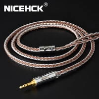 nicehck c16 5 16 core copper silver mixed cable 3 52 54 4mm plug mmcx2pinqdcnx7 pin for lz a7 zsx c12 v90 nx7 mk3bl 03