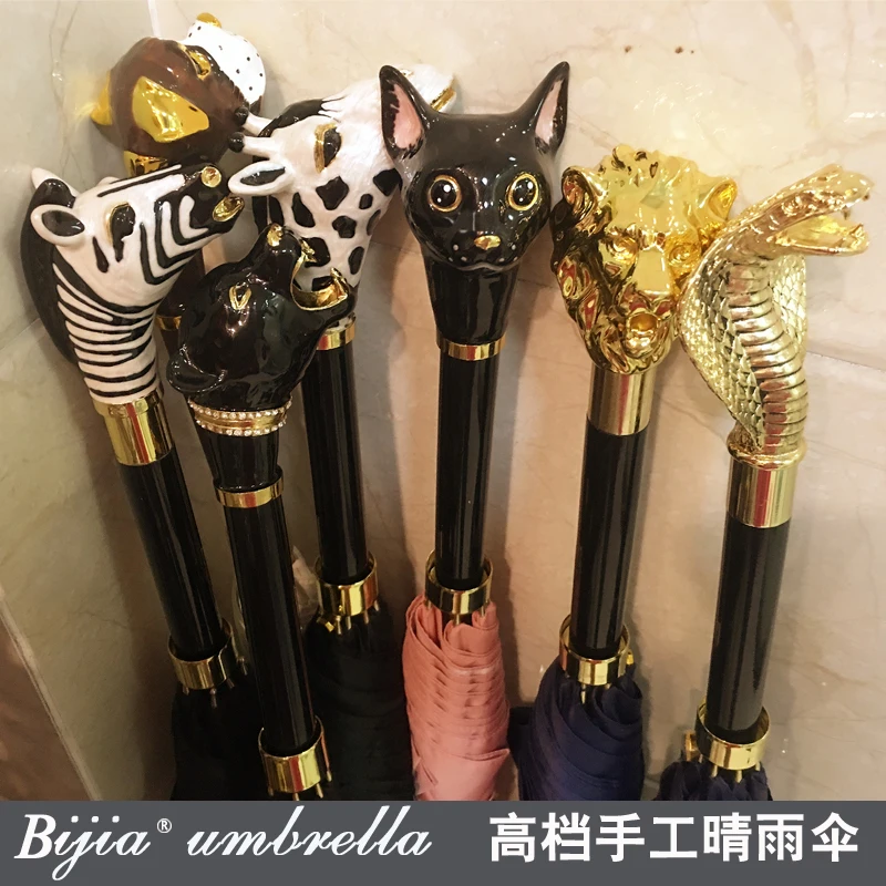 Prezzo Ombrello A Manico Lungo Business Antivento Protezione Uv Adulto Ombrello Grande Moda Outdoor Paraguas Mujer Rain Gear BD50UU