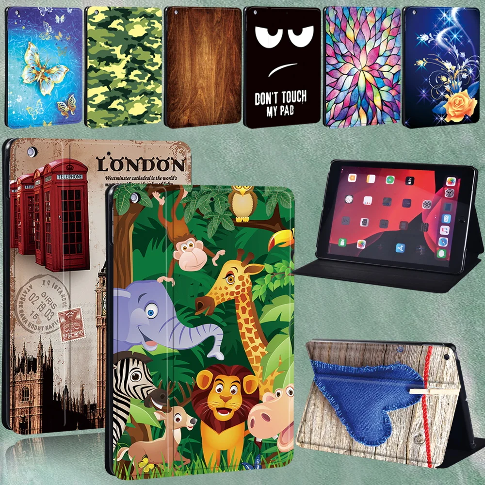 Чехол для планшета Apple IPad 2/3/4/Pro 7th/8th/Mini 1/2/3/4/5/Air 1/2/3/4/Pro 9 7 10 5 &quot/11&quot кожаный защитный