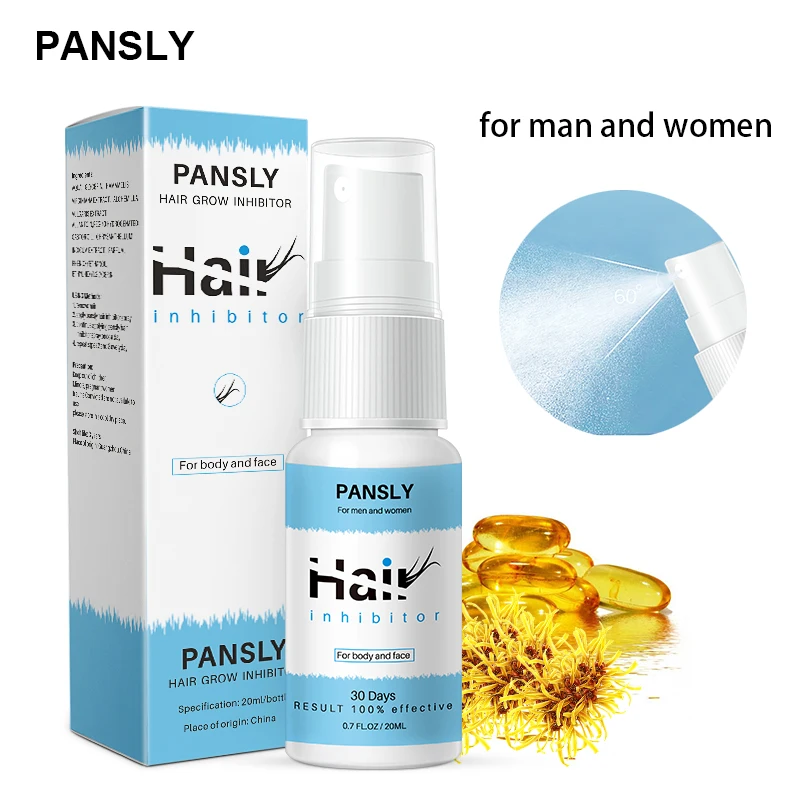 

PANSLY, спрей для роста волос, все тело предотвращает рост волос, мягкий, не раздражающий, сохраняет кожу гладкой, удаление волос TSLM1
