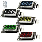 Светодиодный дисплей TM1637 для Arduino, 4-значный десятичный дисплей 0,36 дюйма с 7 сегментами, двойные точки, синий, желтый, белый, зеленый, красный
