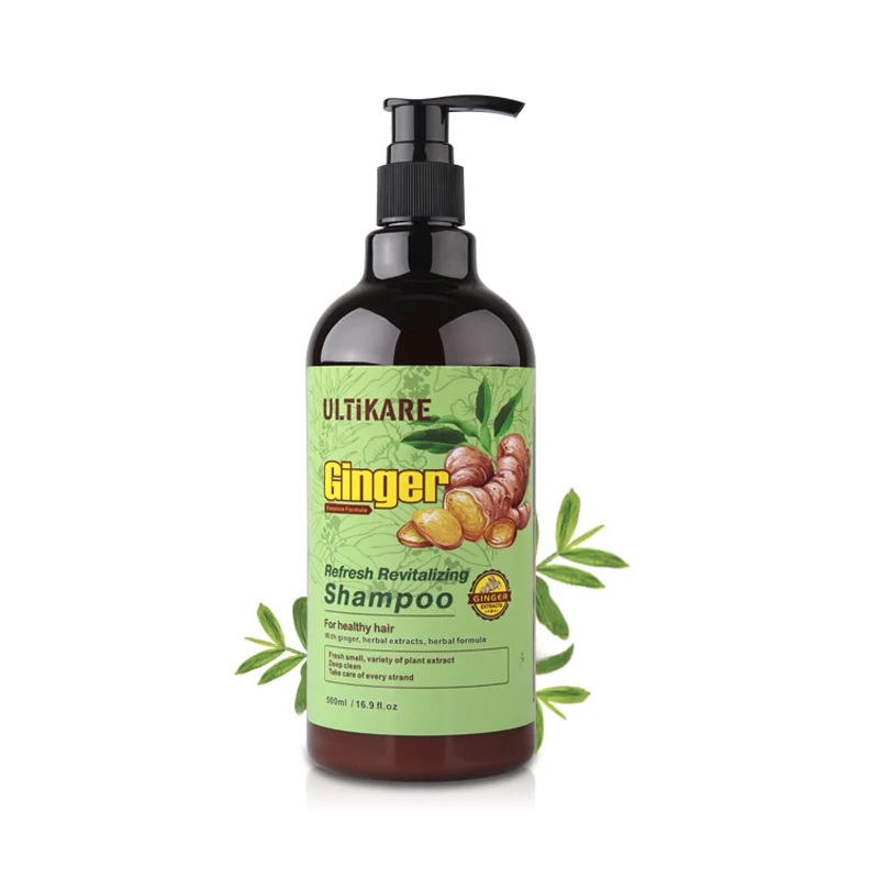 Шампунь для имбиря освежающий 500 мл добавляют растительный фактор свежий запах