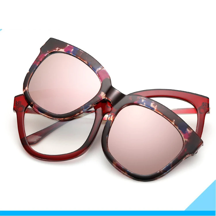 Тонкая оправа для ног очки Tr90 поляризованные солнцезащитные разноцветные модные