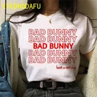 Yo Perreo Sola Bad Bunny футболка женская модная крутая футболка с принтом Harajuku футболки уличная Летняя женская футболка Новинка