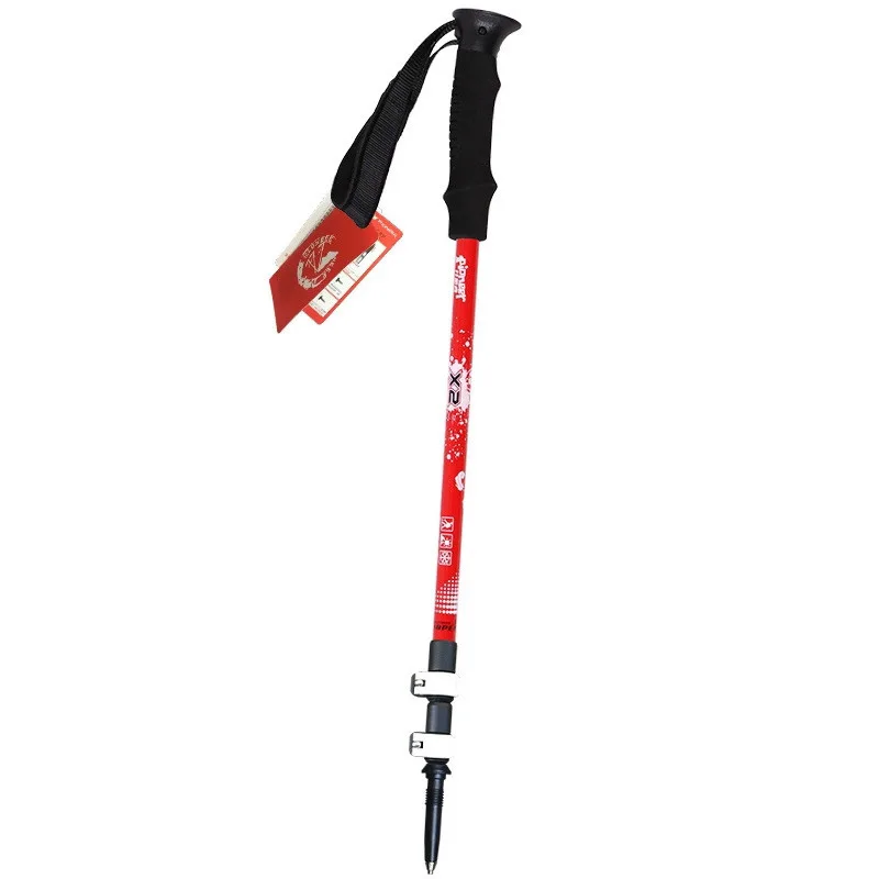 Пионер треккинг трость регулируемый ультра светильник Телескопический Батон