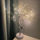 Новый 36108 светодиодный дерево светильник Феи украшение USB ночной Светильник Елочная гирлянда настенный светильник для дома Украшения в спальню светильник ing; Прямая поставка