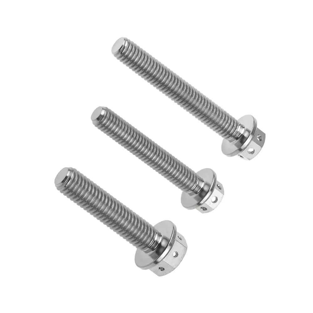 Титановый винт Xingxi для фланцевых болтов 6x35 мм 8x35 с отверстиями крепежей