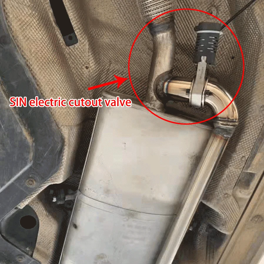 Электрический Выпускной клапан OBD 2 0 дюйма 5 электрический с дистанционным