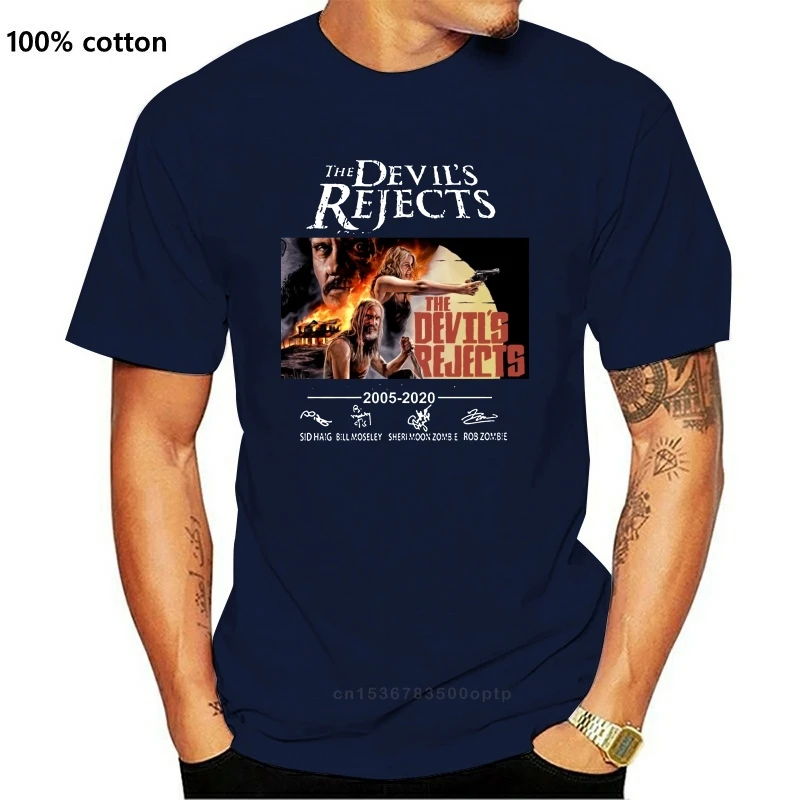 

New Top The Devils Rejects 15Th Anniversary 2005 2021 Signatures T Shirt