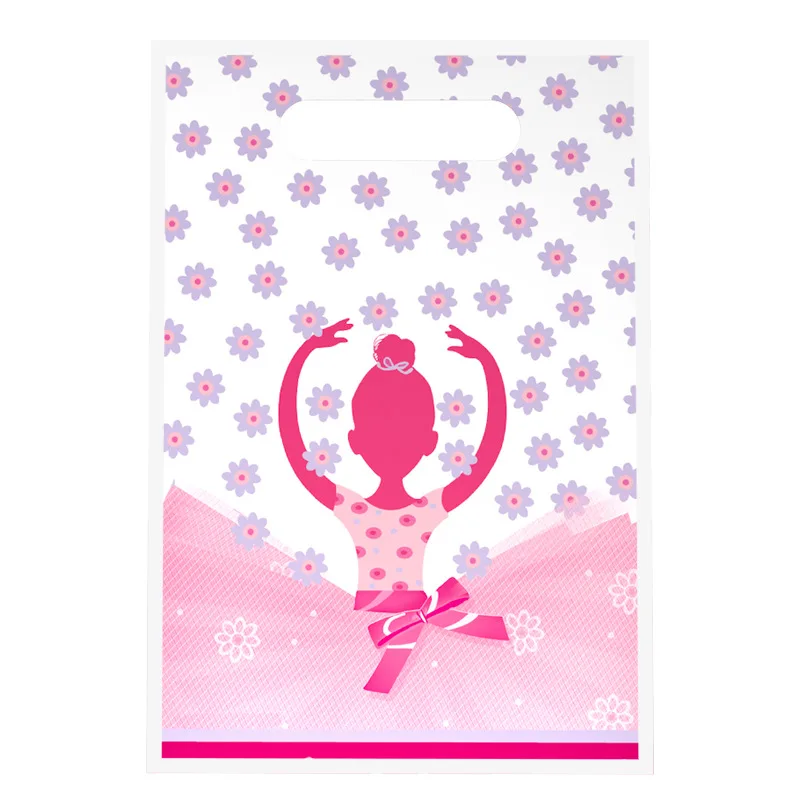 10 шт мультяшный пластиковый подарочный пакет для дня рождения украшения детей