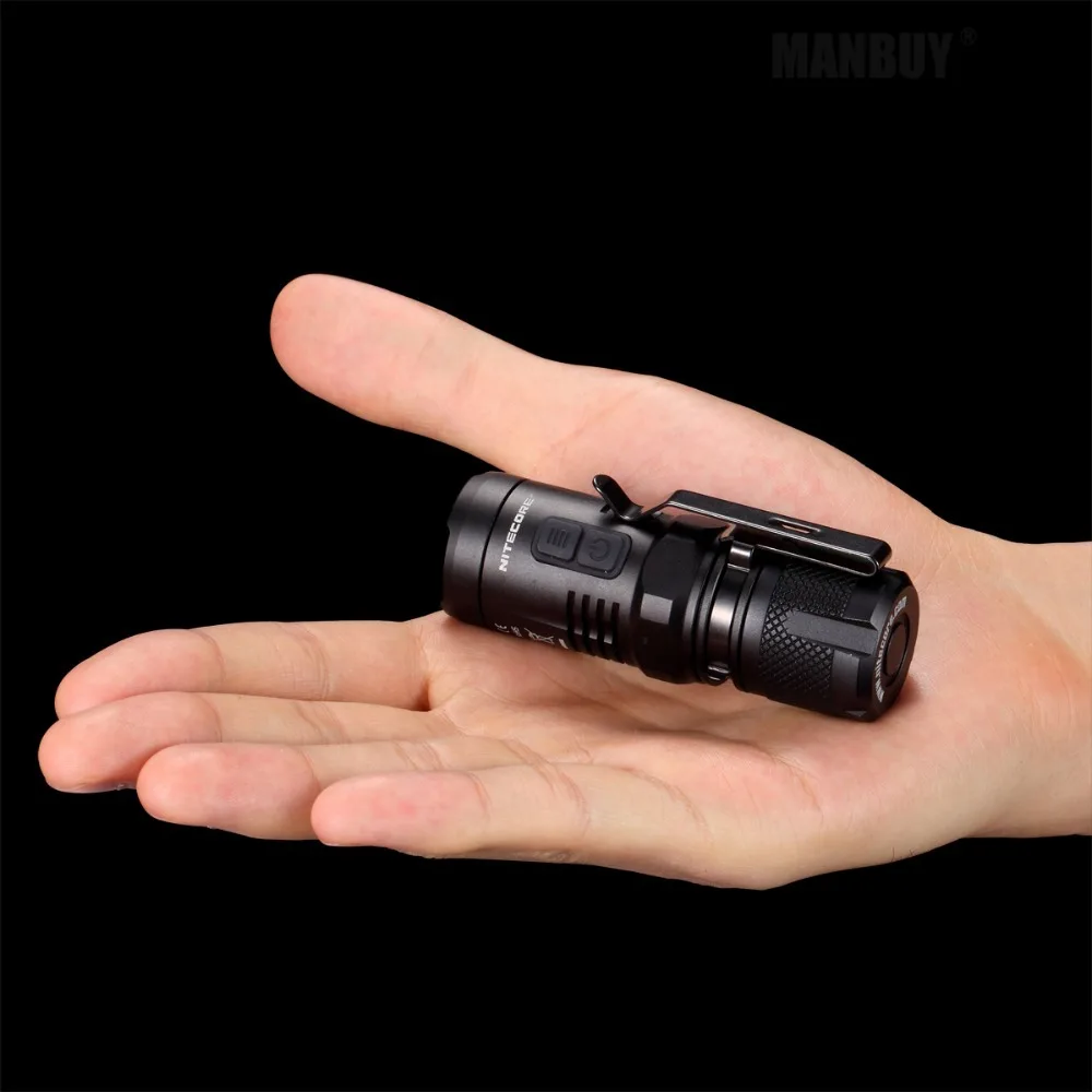 NITECORE оптовая продажа EC11 + IMR 18350 перезаряжаемая батарея 900LM белый красный