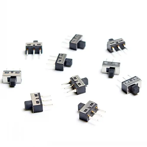 SPDT скользящий переключатель 3A/250V (упаковка из 10)|spdt slide|switch 3aswitch switch |