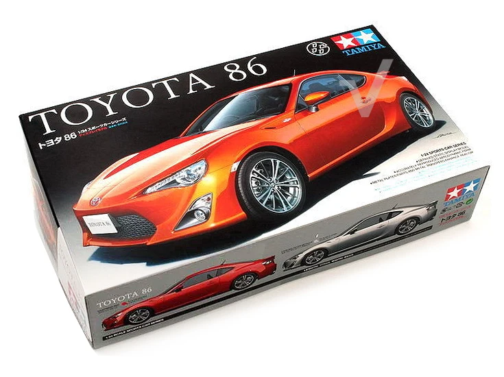 Tamiya 24323 1/24 Scale Model Toyota 86 Sports RC Cars Display Collectible Toy Plastic Assembly Building Kit | Игрушки и хобби