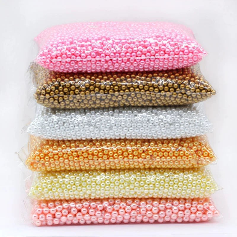 Бусины из АБС пластика с имитацией жемчуга 3/4/6/8 мм|Бусины для одежды| |