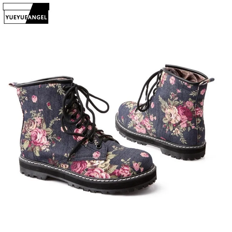 Лидер продаж женская обувь ботильоны на шнуровке с круглым носком модная