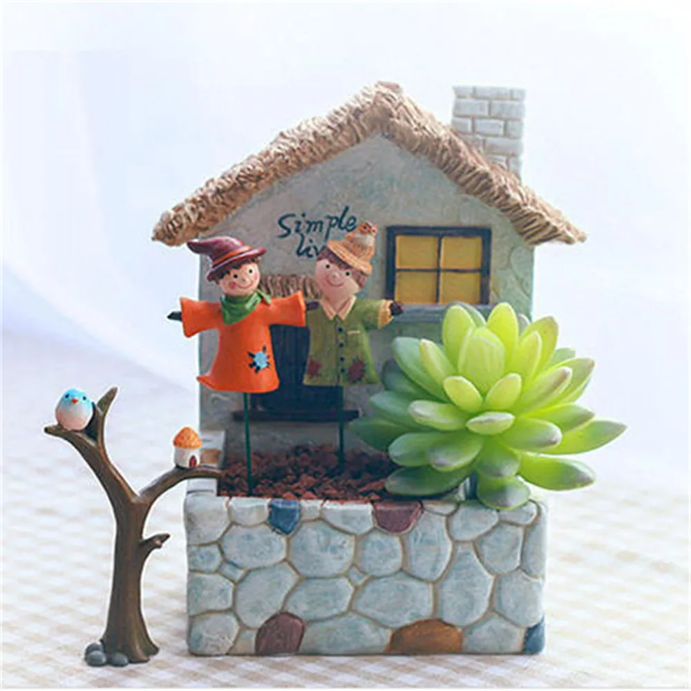 Миниатюрная садовая статуэтка милая миниатюрная палочка сказочные аксессуары