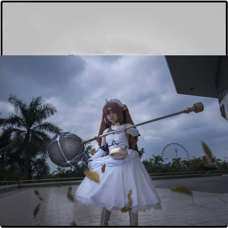 Fate/Apocrypha Frankenstein маскарадные костюмы сценическая перфорированная одежда, костюм для Хэллоуина для женщин полный комплект