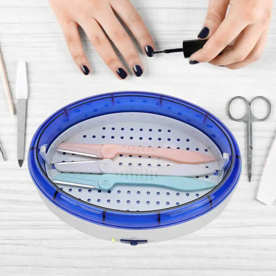 Портативный ультразвуковой прибор для чистки ногтей аппарат маникюра Очистка