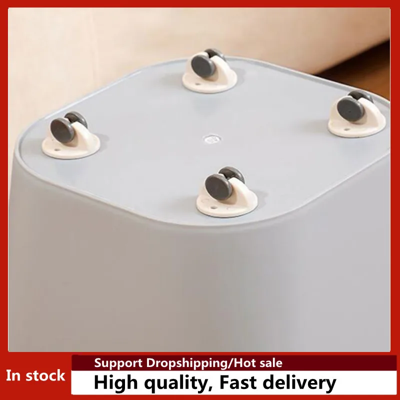 

4pcs Adhesive Casters Pulley Rollers For Cabinet Drawer Storage Box Trash Can Small Furniture Hardware Directional Wheels