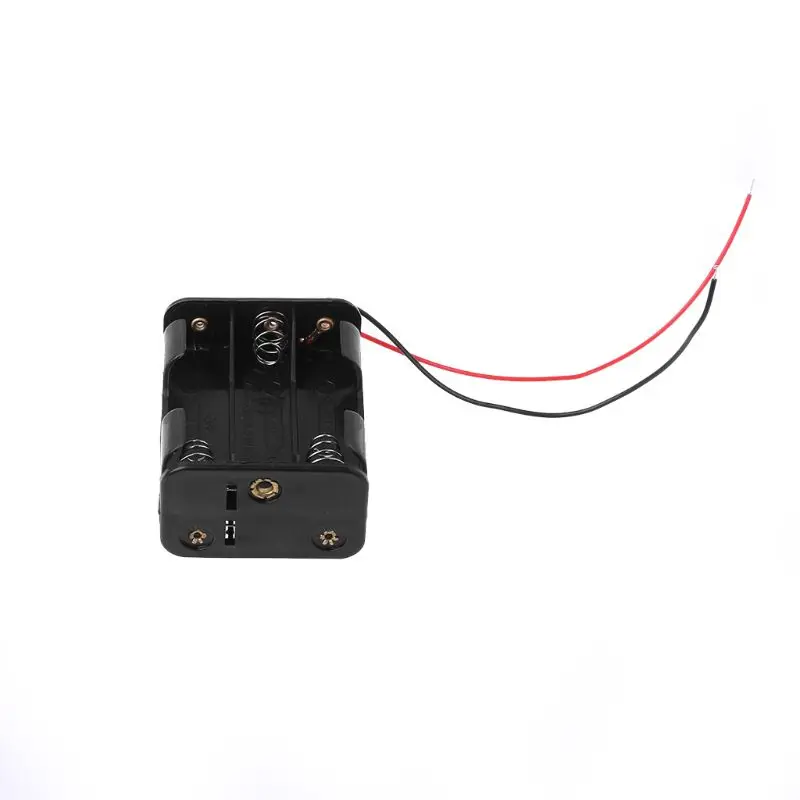 Держатель зажим для 6AA 2A Батарея хранения 9V DIY аккумуляторов Мощность Коробка