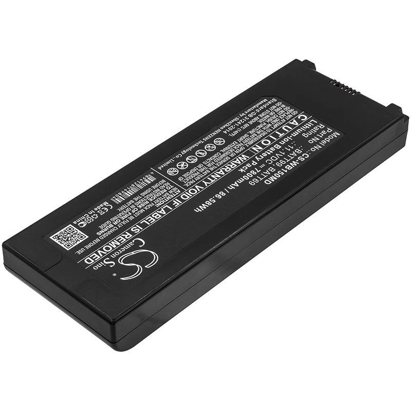 CS 7800 мАч/86.58Wh батарея для Уэлч-Allyn Connex 6000 контроля за жизненно важными