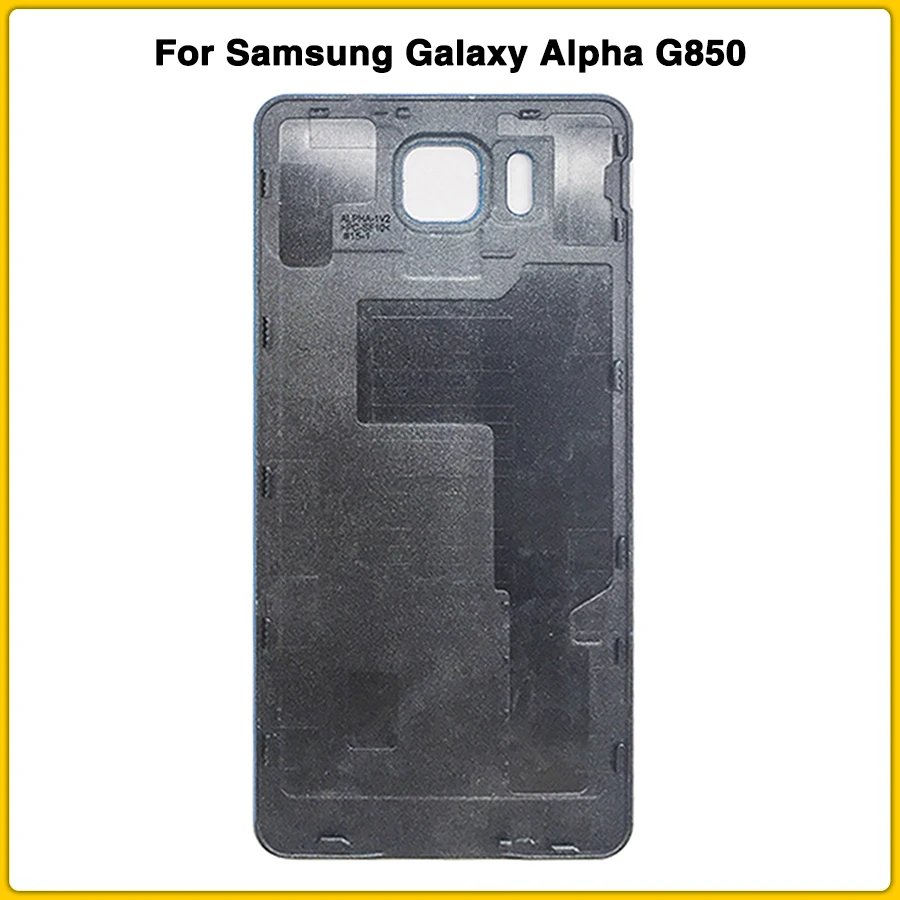 Новый G850 задний Чехол для samsung Galaxy Alpha SM G850F G850A задняя крышка батареи Чехол|Корпусы