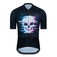 keyiyuan skull series cycling jersey men short sleeve bicycle clothing tops road bike shirts mtb cycle wear sudaderas hombre