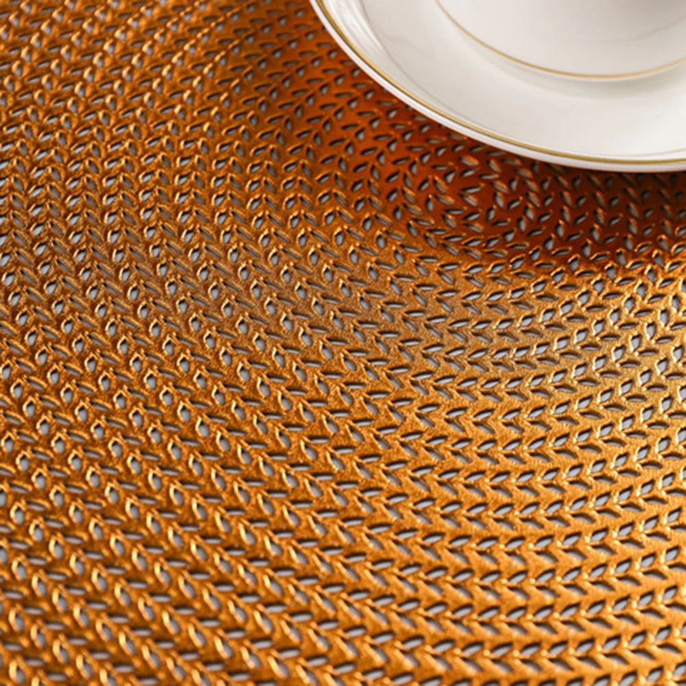 Водостойкая кухонная подстилка из ПВХ 38 см круглые маслостойкие настольные