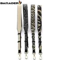 bamader adjustable bag strap leopard snake pattern shoulder crossbody bag strap woman new leather shoulder strap bag accessories