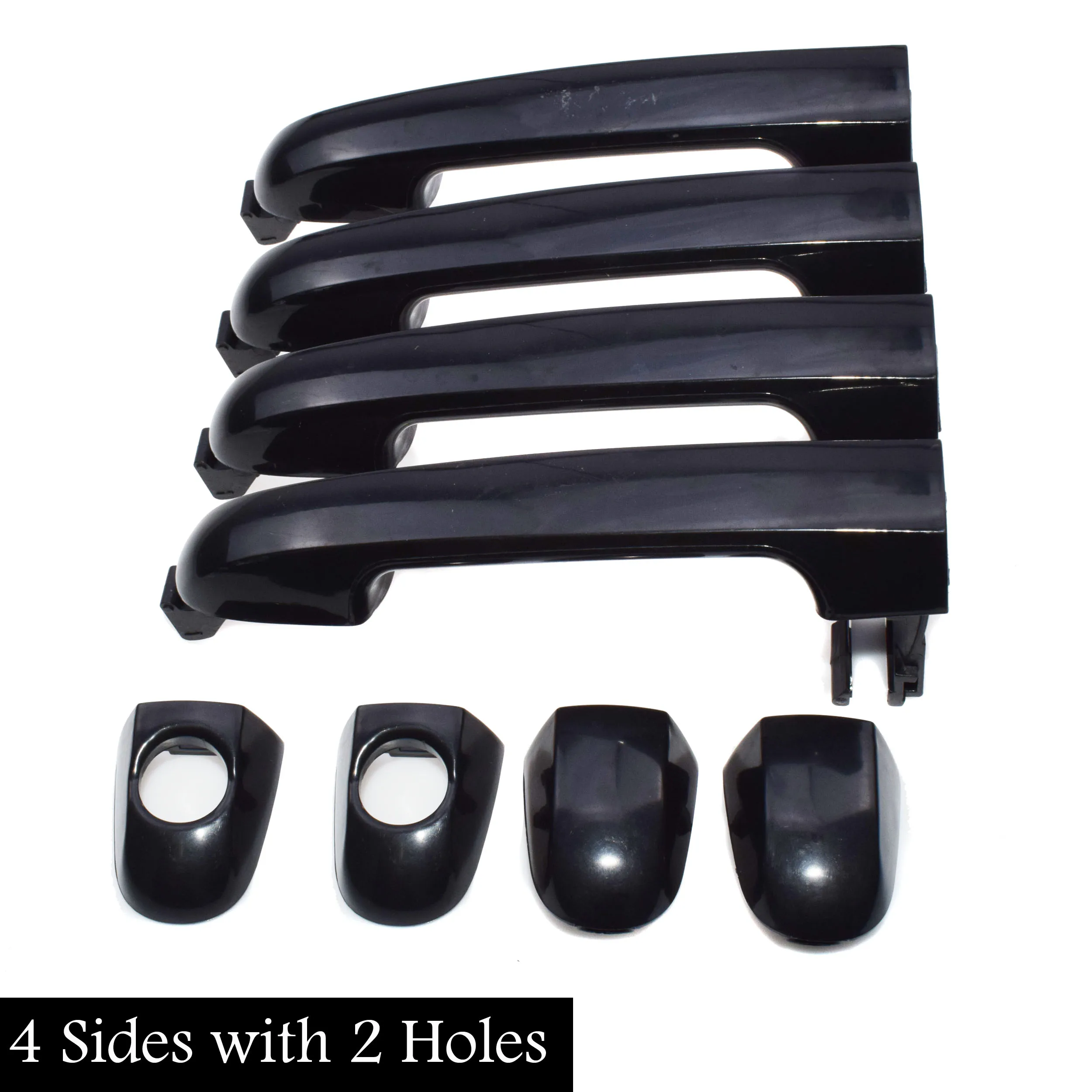 SMILING WAY# Interior Inside Door Handle Catch Set For Hyundai Elantra 2.0L 2007 2008 2009 2010 2011 2012 - Цвет: 4 Sides 2 Holes