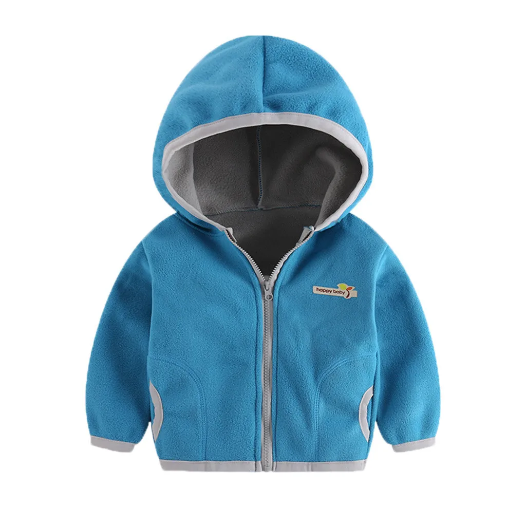 Свитер с капюшоном и надписью для маленьких мальчиков девочек штормовка куртка