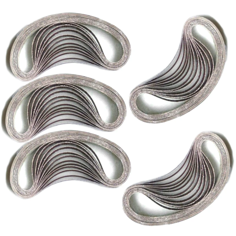 

Replacement Sanding Belts 60pcs 40/60/80/120/180/240Grit Accessories Durable