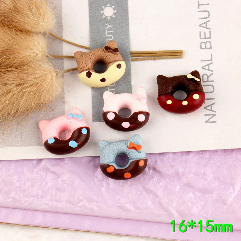 20 шт милые Мультяшные защитный блоки для мебели пончики полимерные Стразы