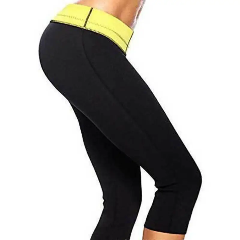 

Meihuida Women Slimming Fit Thermal Pants High Quality Neoprene Weight Lose Body Shape Fat Burner Sport Sauna Pants