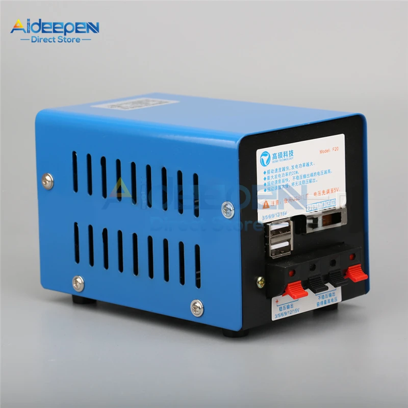 3-15 в 20 Вт Зарядное устройство высокой мощности Портативное аварийное Ручное